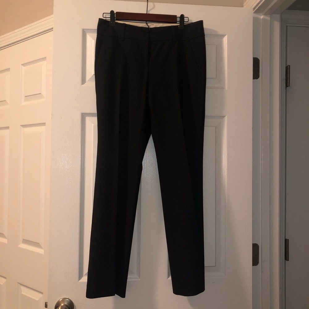 Navy Pin Stripe Ann Taylor Suit Pants